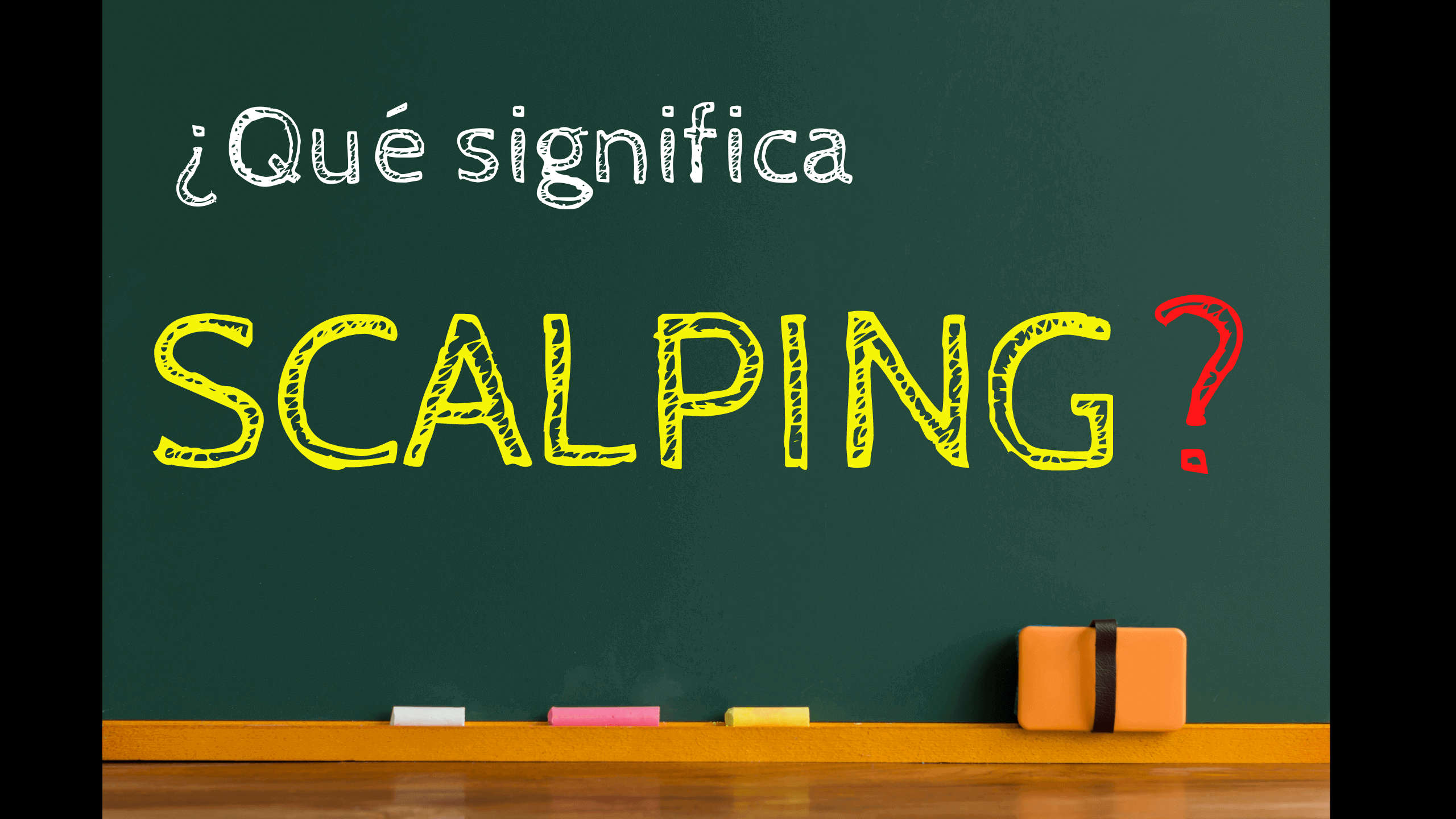 que significa scalping trading