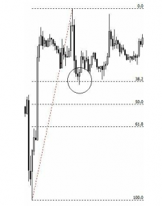 pullback de fibonacci