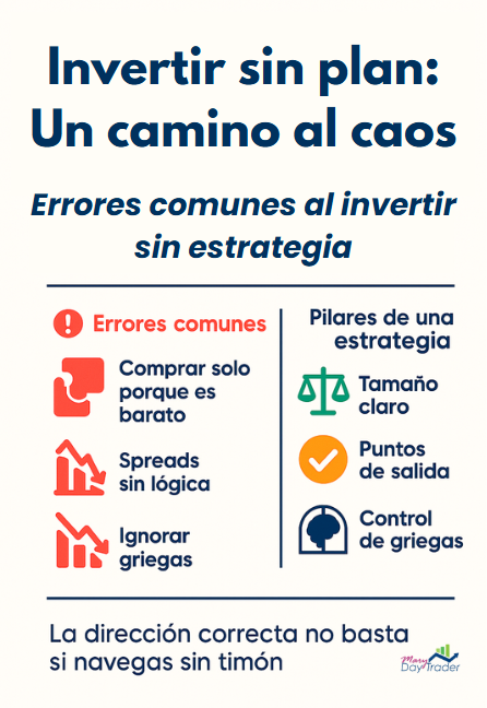 Errores comunes al invertir sin estrategia y pilares clave para una inversión planificada
