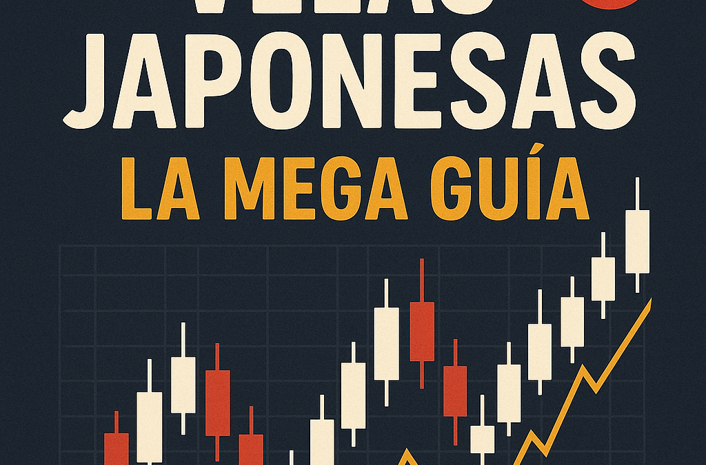 Portada de guía completa sobre velas japonesas y análisis técnico